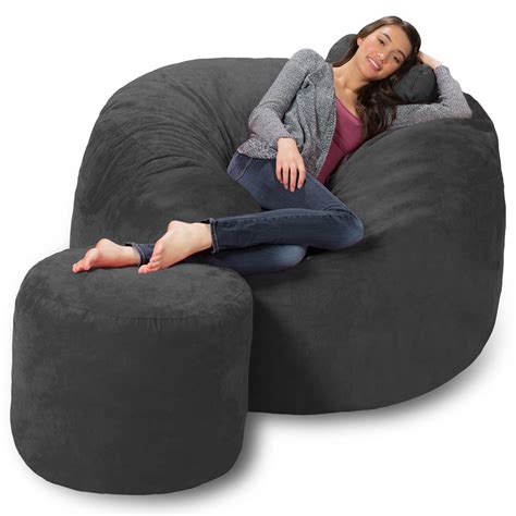 bean bag chairs on clearance.